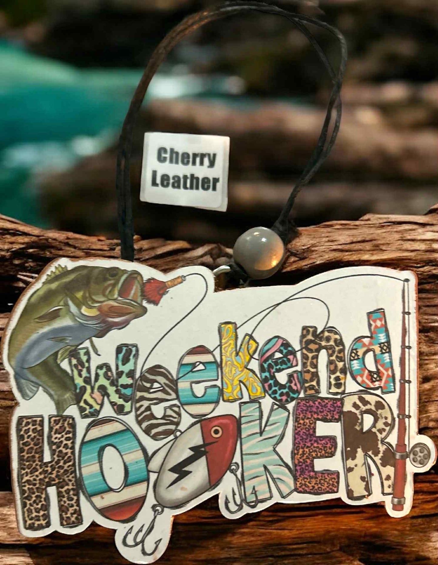 Cherry Leather - Car Freshie
