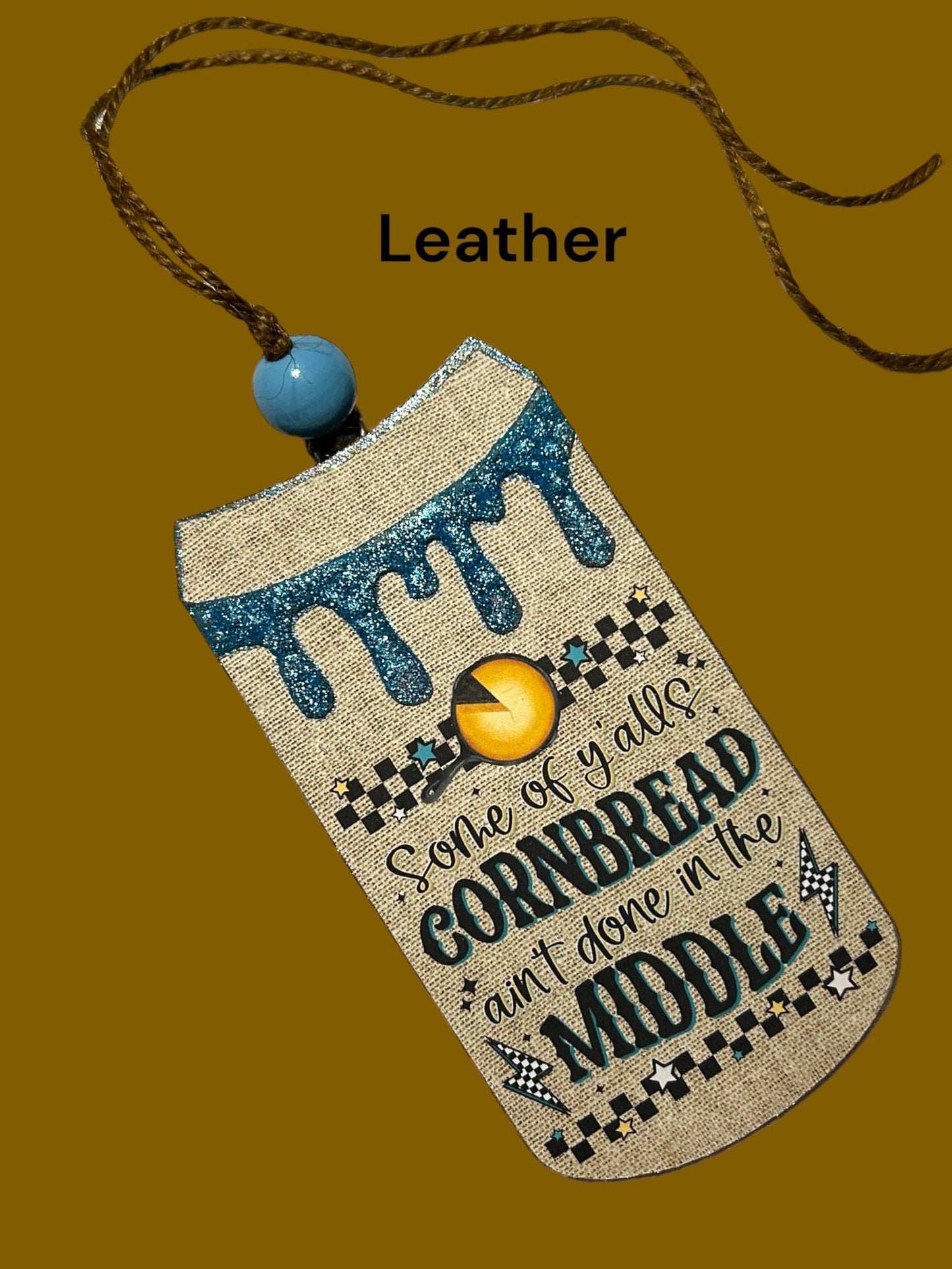 Leather - Car Freshie