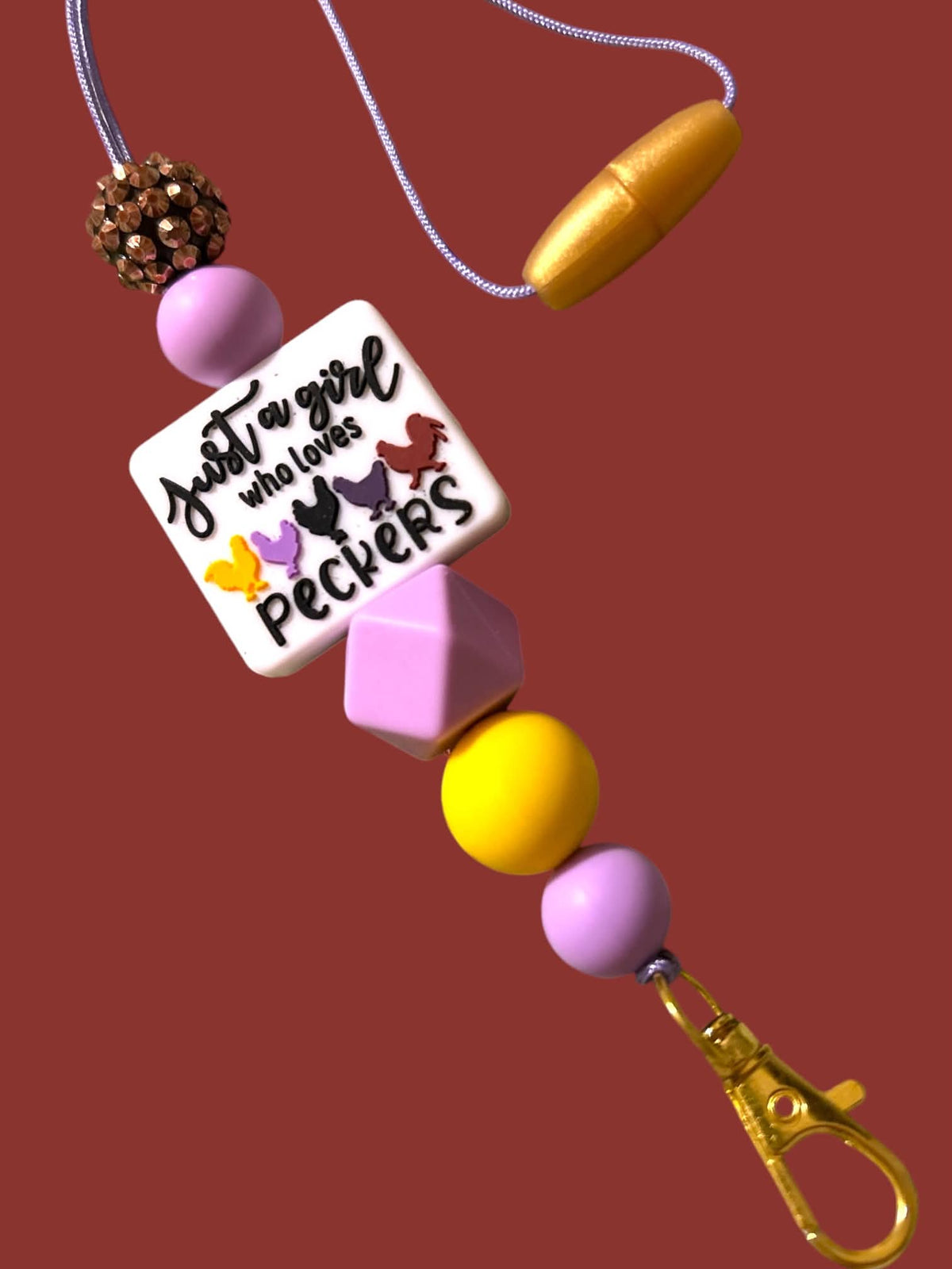 Car Freshie Hanger - Chickens