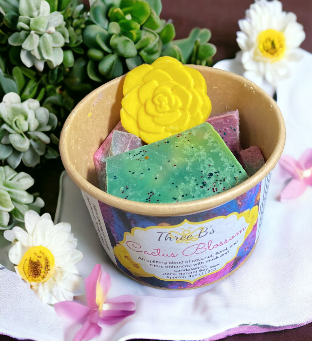 Cactus Blossom - Soy Wax Melt Tub