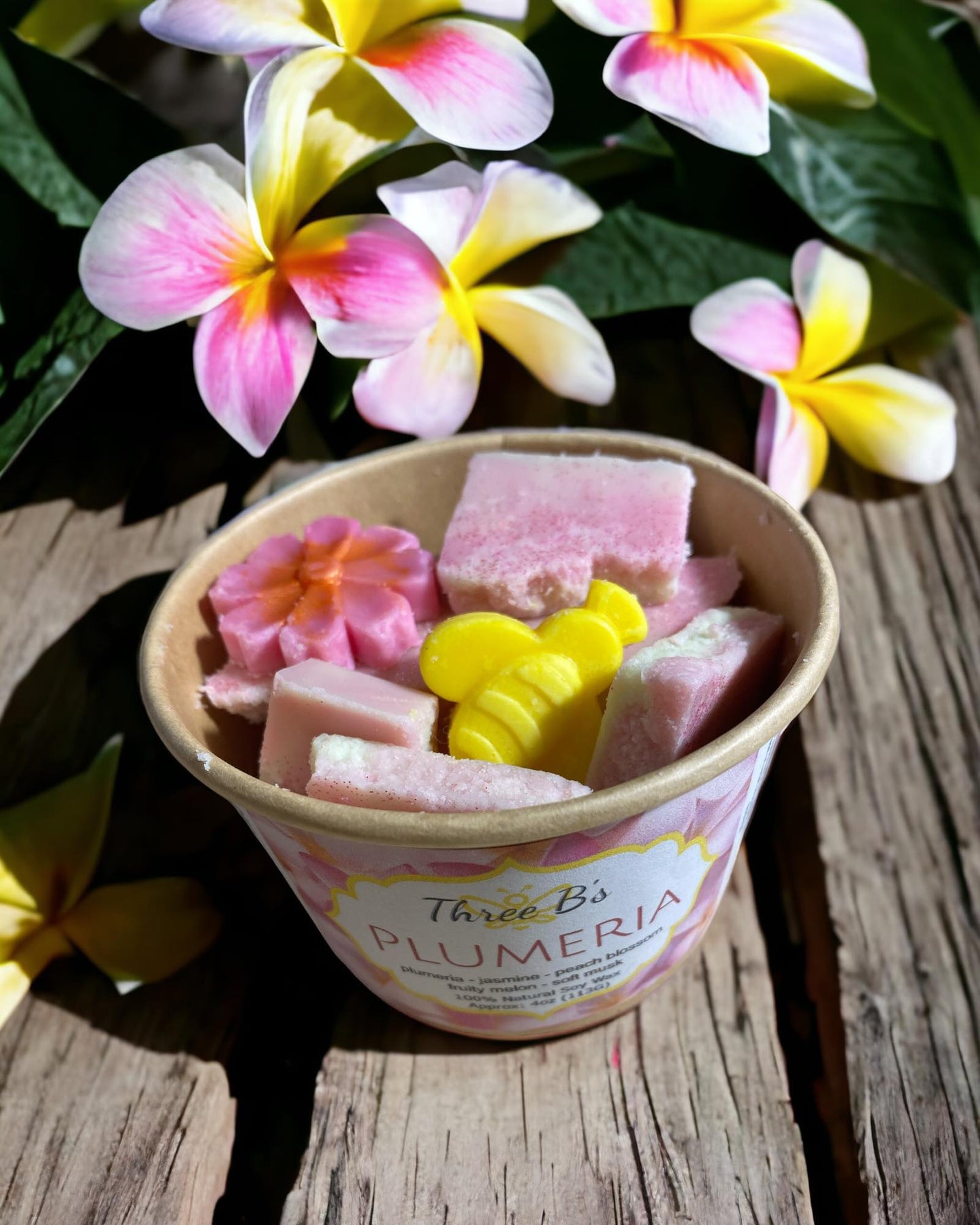 Plumeria - Soy Wax Melt Tub