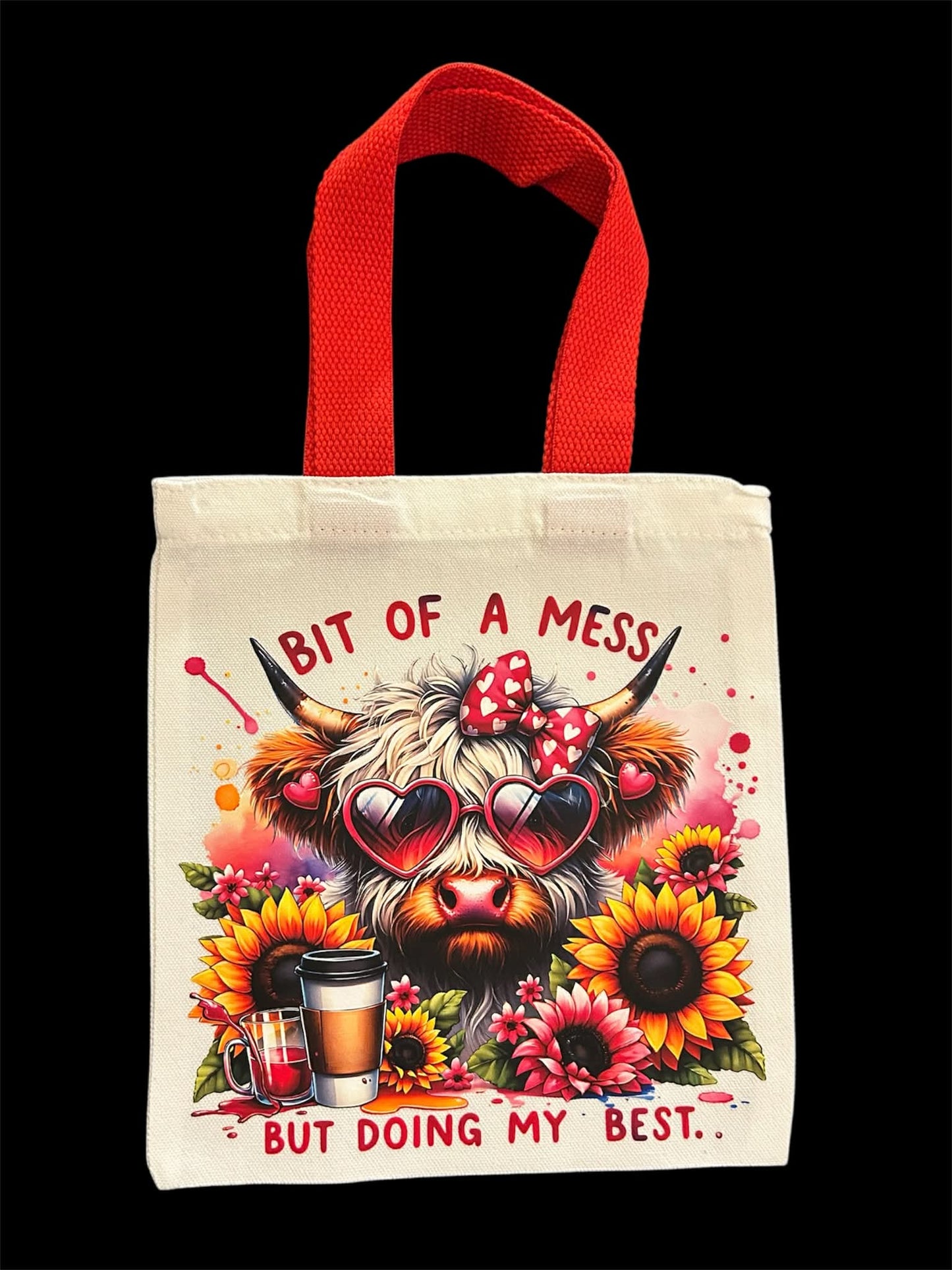 Tote Bag - Bit of a Mess Highland