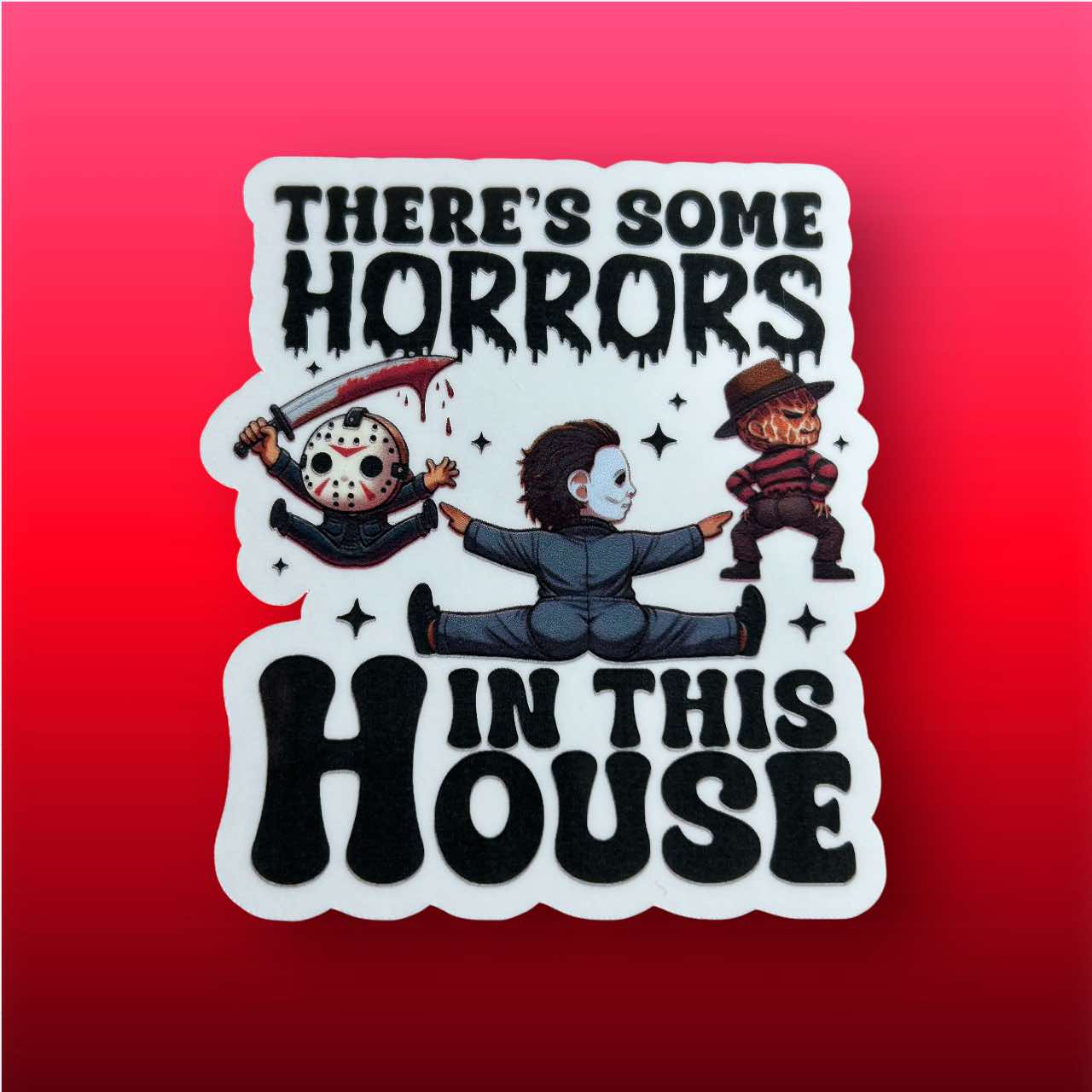 Sticker - Horrors In This House
