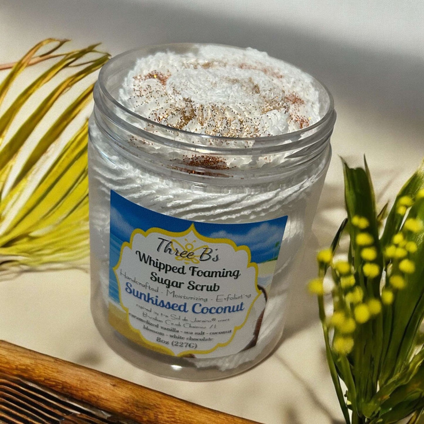 Sunkissed Coconut - Whipped Foaming Sugar Scrub