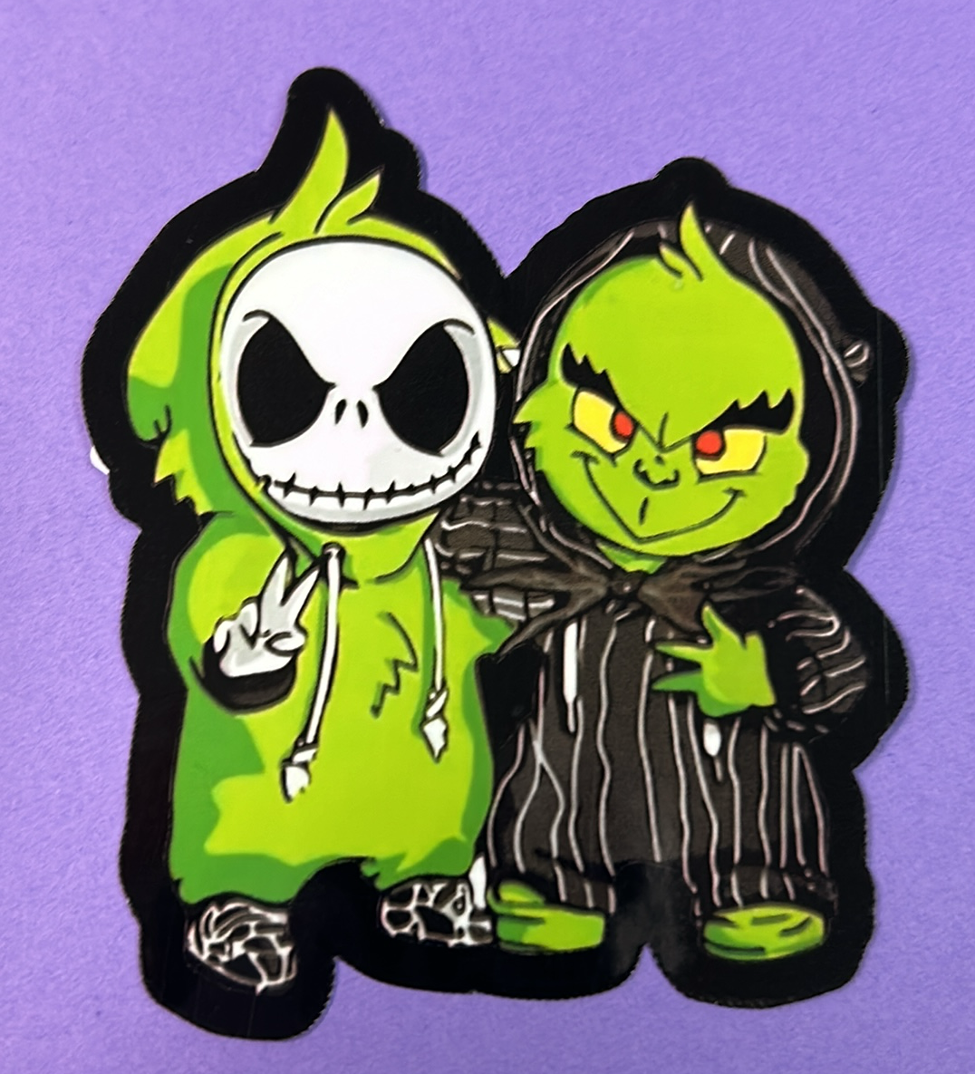 Sticker - Grinch & Jack