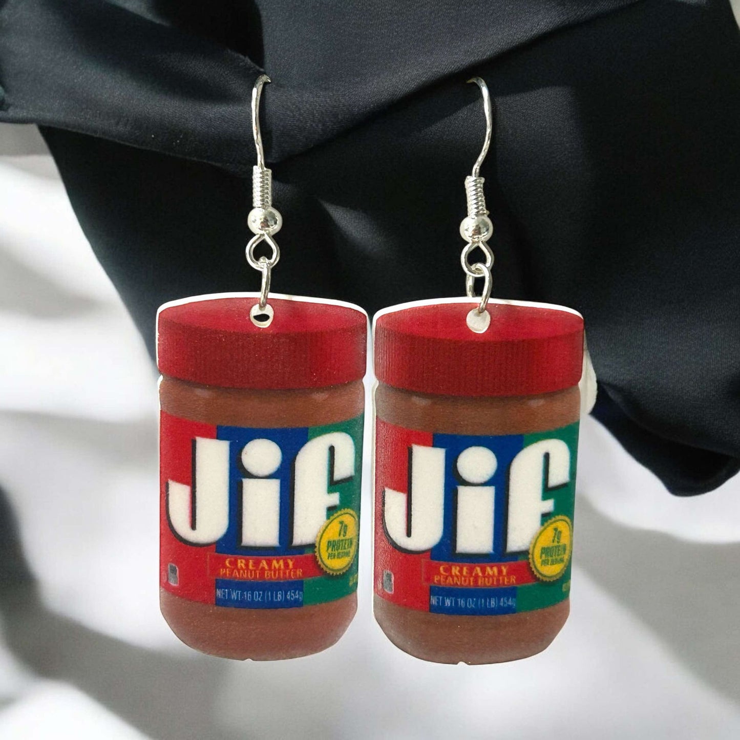 Peanut Butter Flatback - Novelty Earring