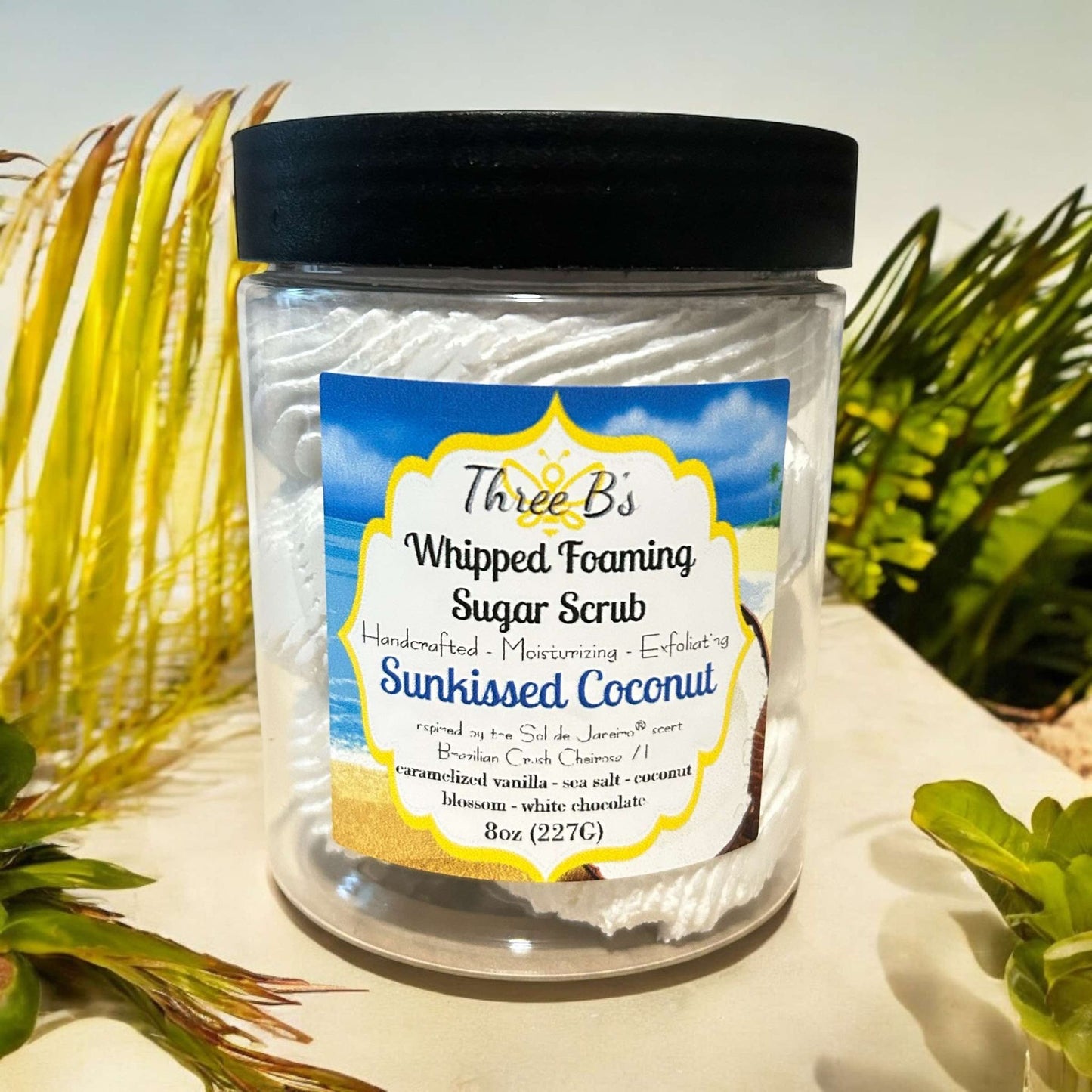 Sunkissed Coconut - Whipped Foaming Sugar Scrub
