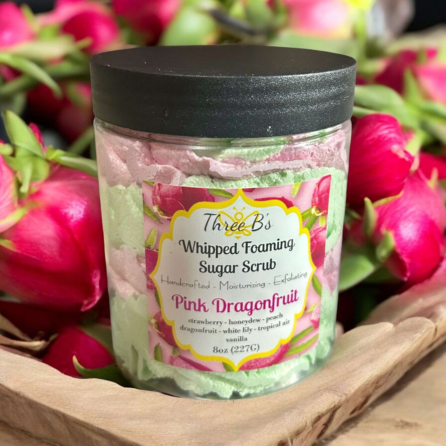 Pink Dragonfruit - Whipped Foaming Sugar Scrub