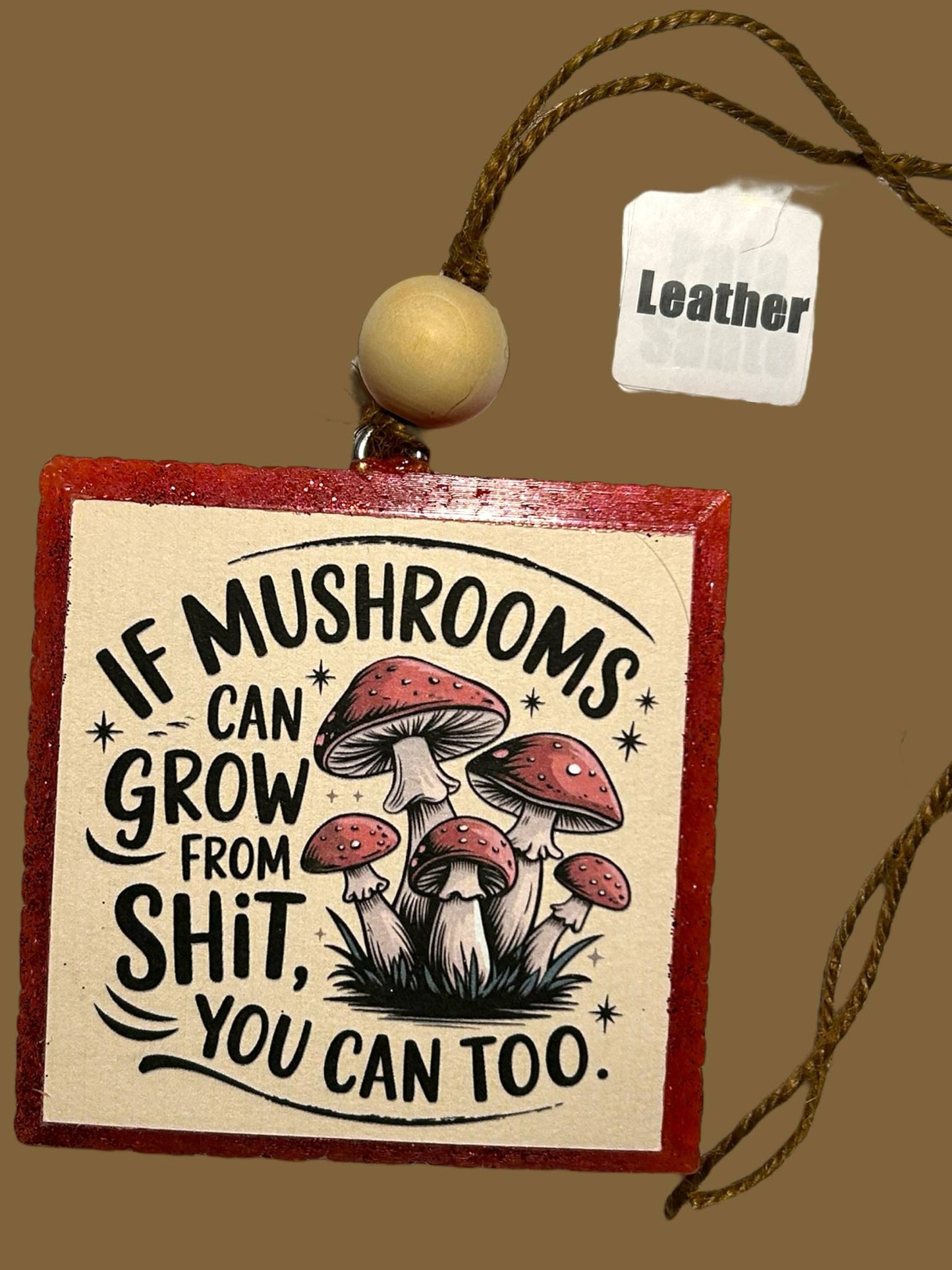 Leather - Car Freshie