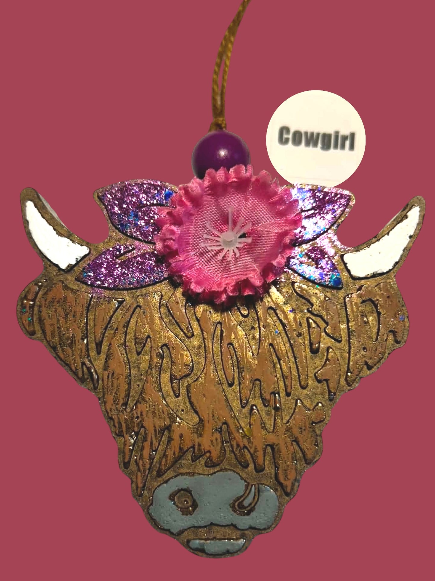 Cowgirl - Car Freshie