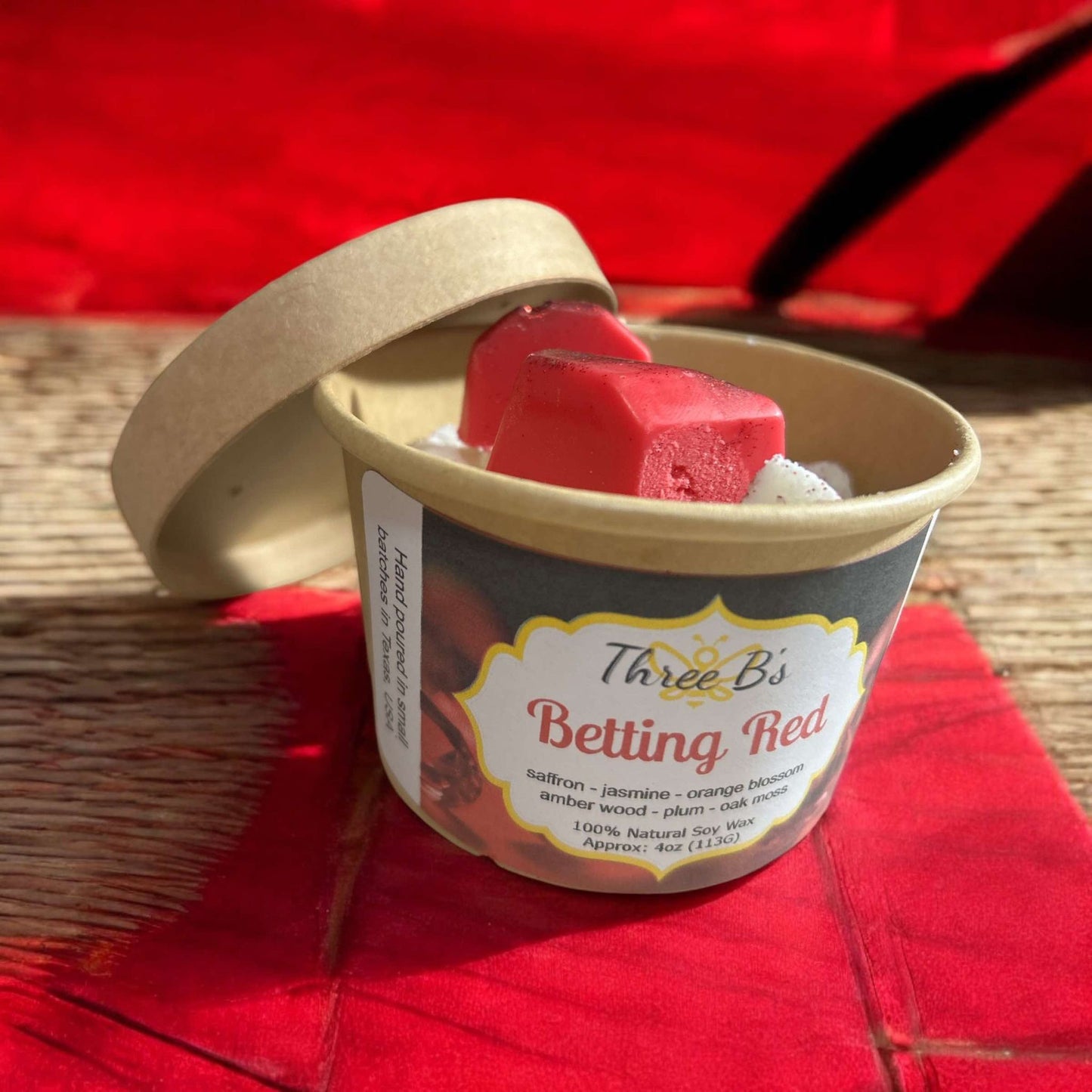 Betting Red - Soy Wax Melt Tub