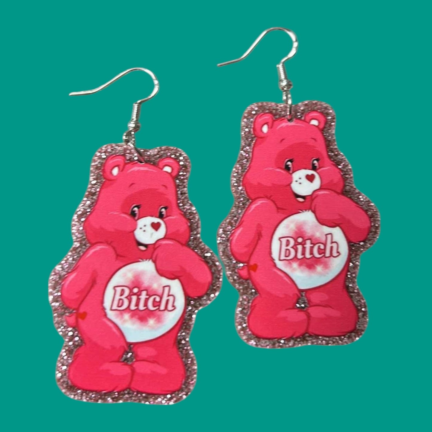 Bitch Bear - Novelty Earring