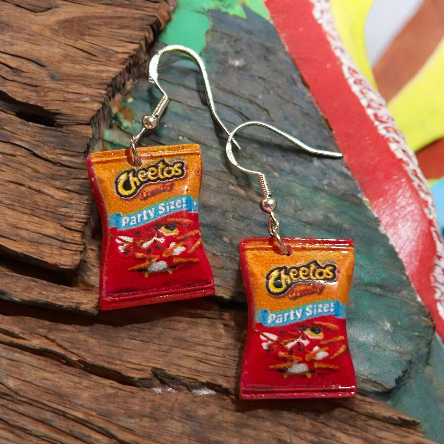 Cheese Chips - Novelty Earring