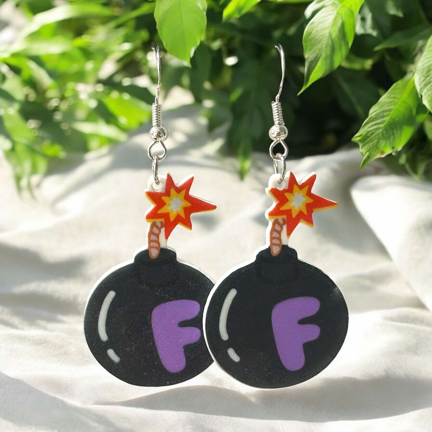 F Bomb - Novelty Earring