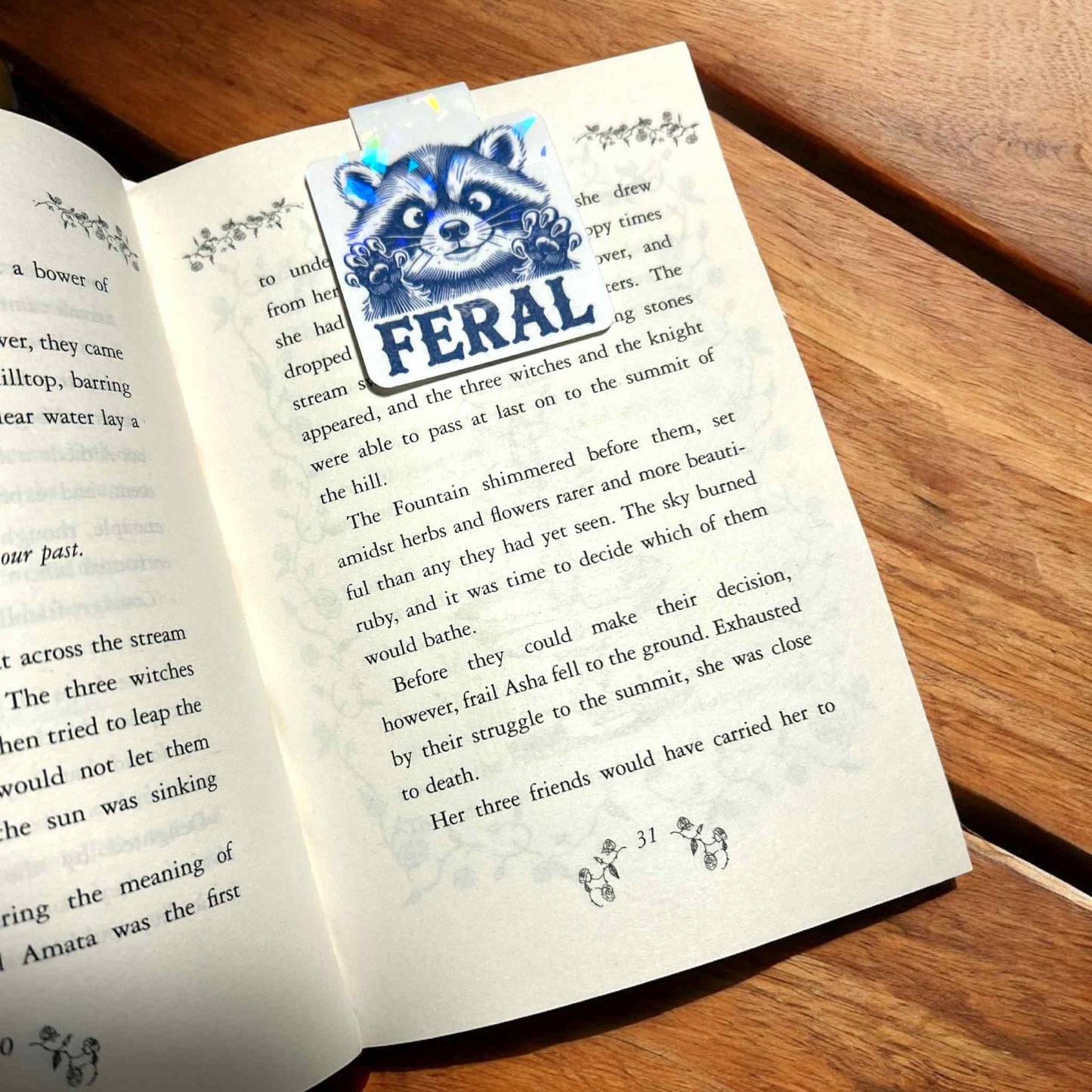 Magnetic Bookmark - Feral