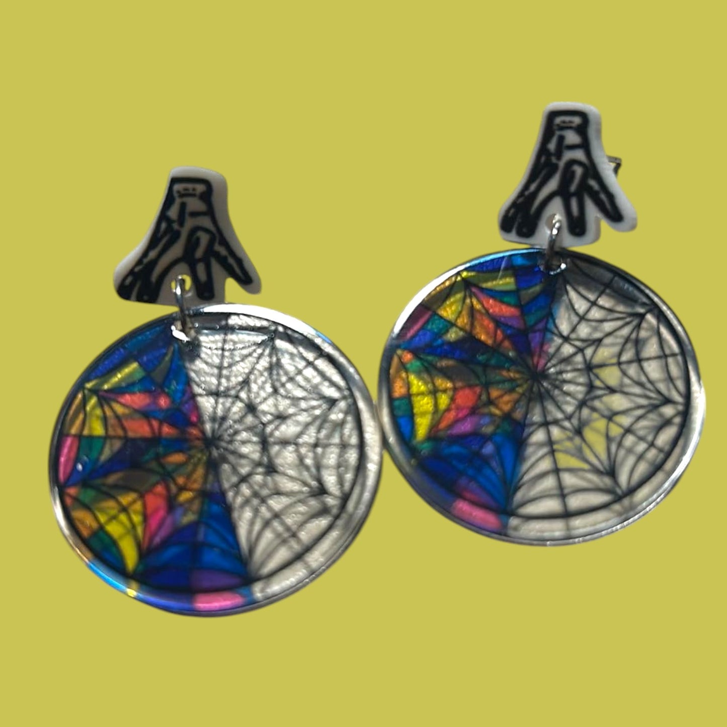 Hand Stained Glass - Novelty Earring