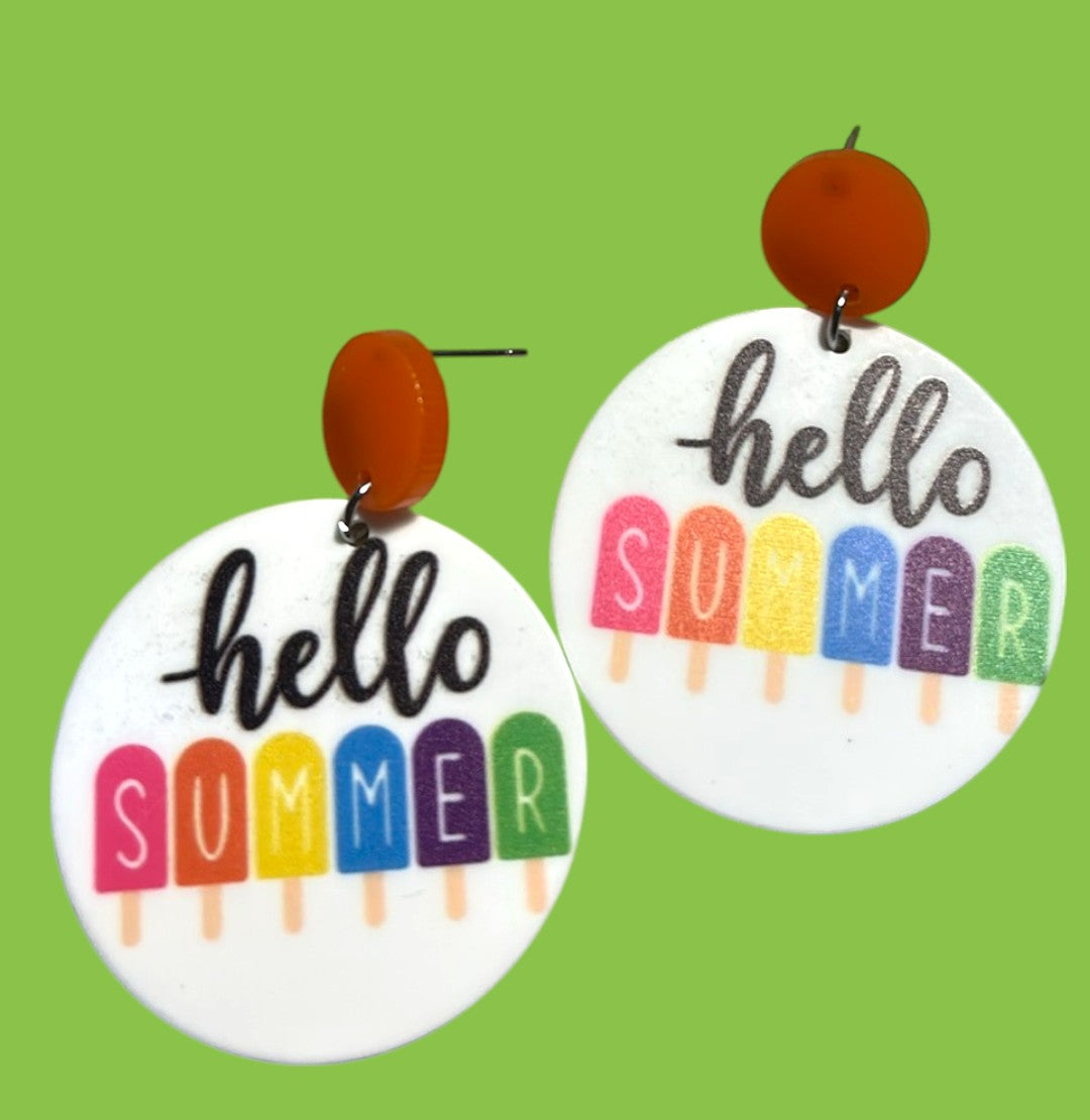 Hello Summer - Novelty Earring