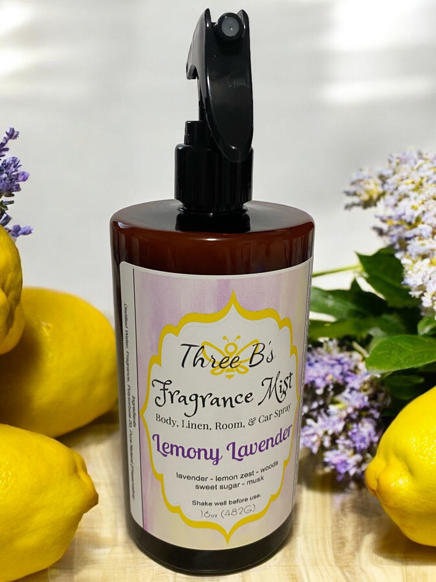 Lemony Lavender - 16oz Fragrance Mist