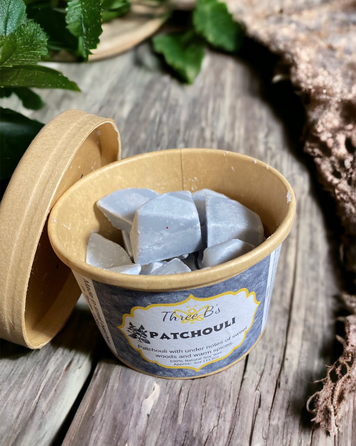 Patchouli - Soy Wax Melt Tub