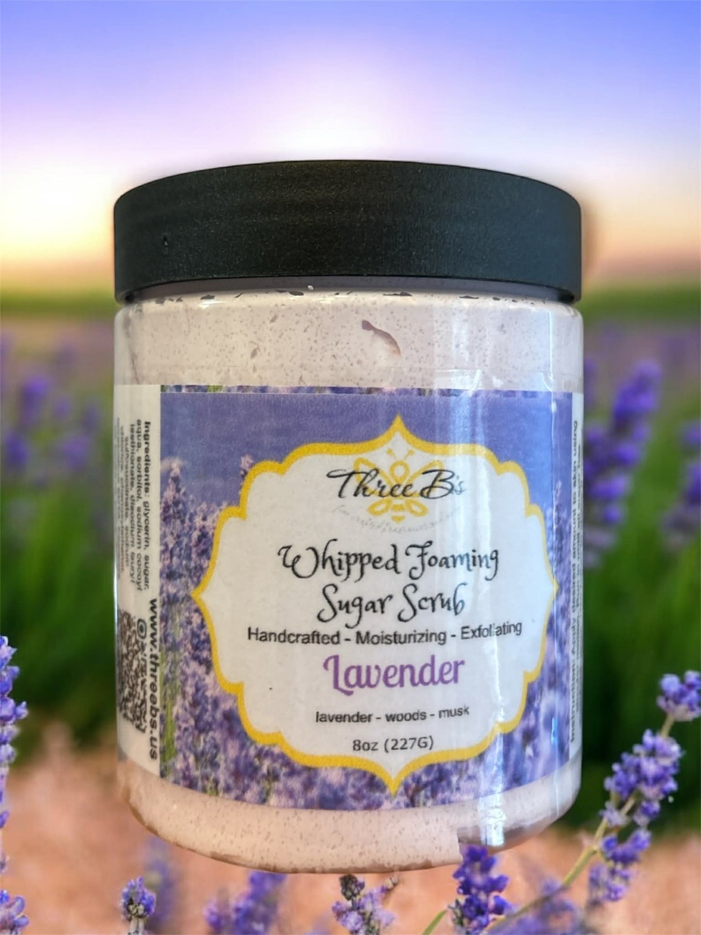 Lavender - Whipped Foaming Sugar Scrub