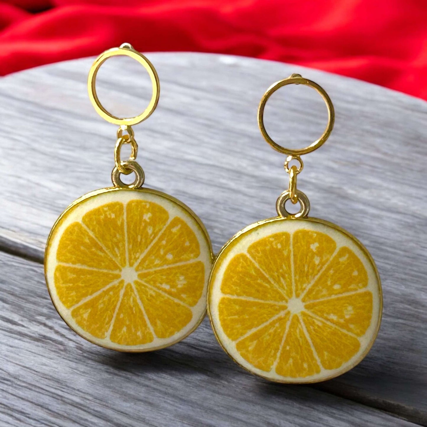 Lemon Slice - Novelty Earring