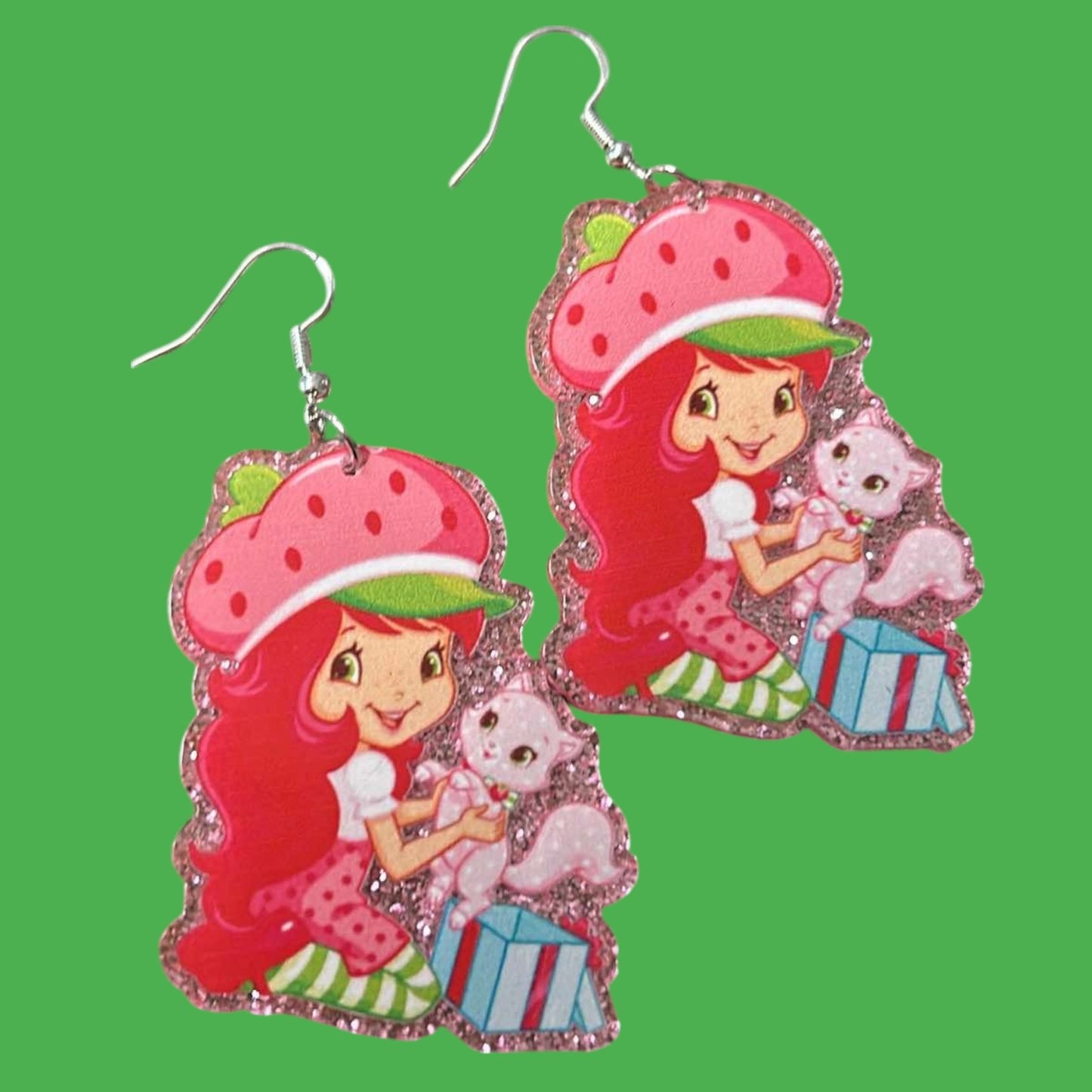 New Strawberry Girl - Novelty Earring