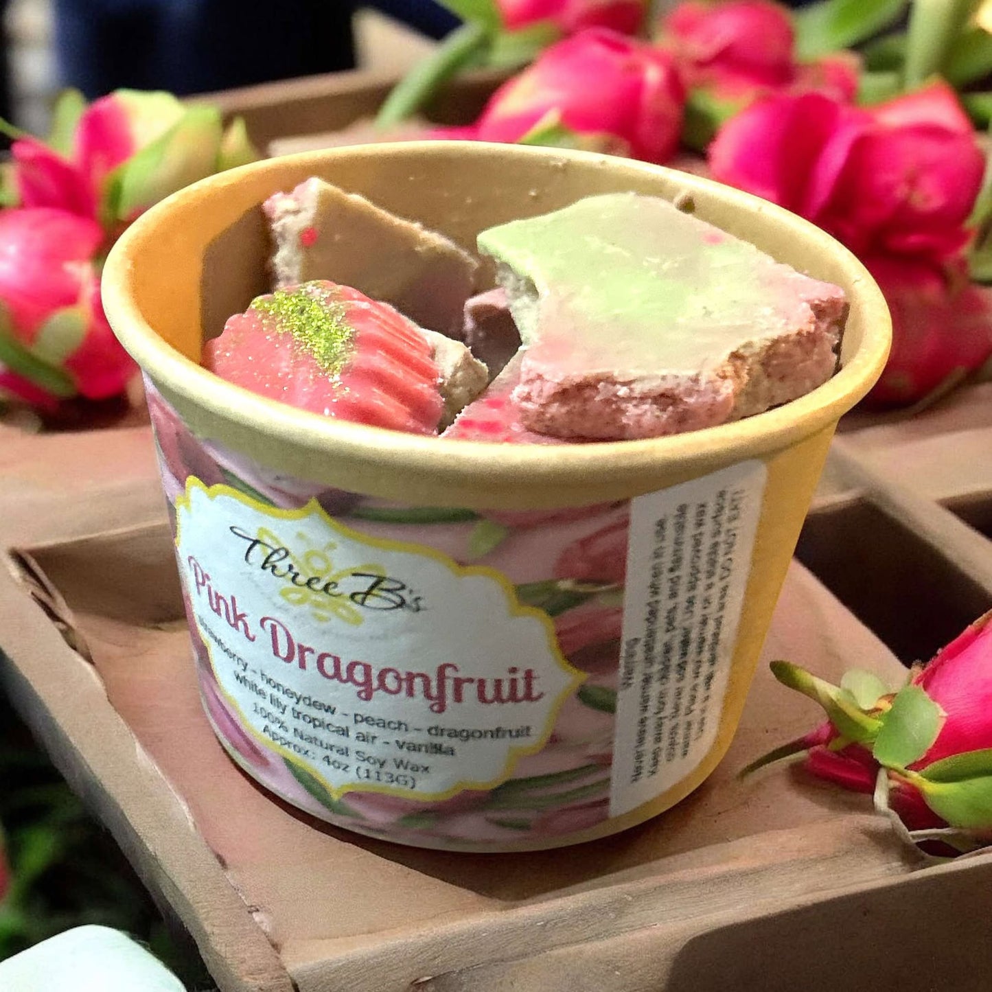 Pink Dragonfruit - Soy Wax Melt Tub