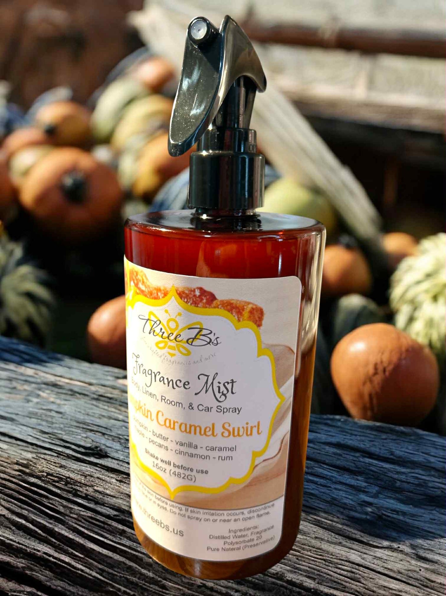 Pumpkin Caramel Swirl - 16oz Fragrance Mist