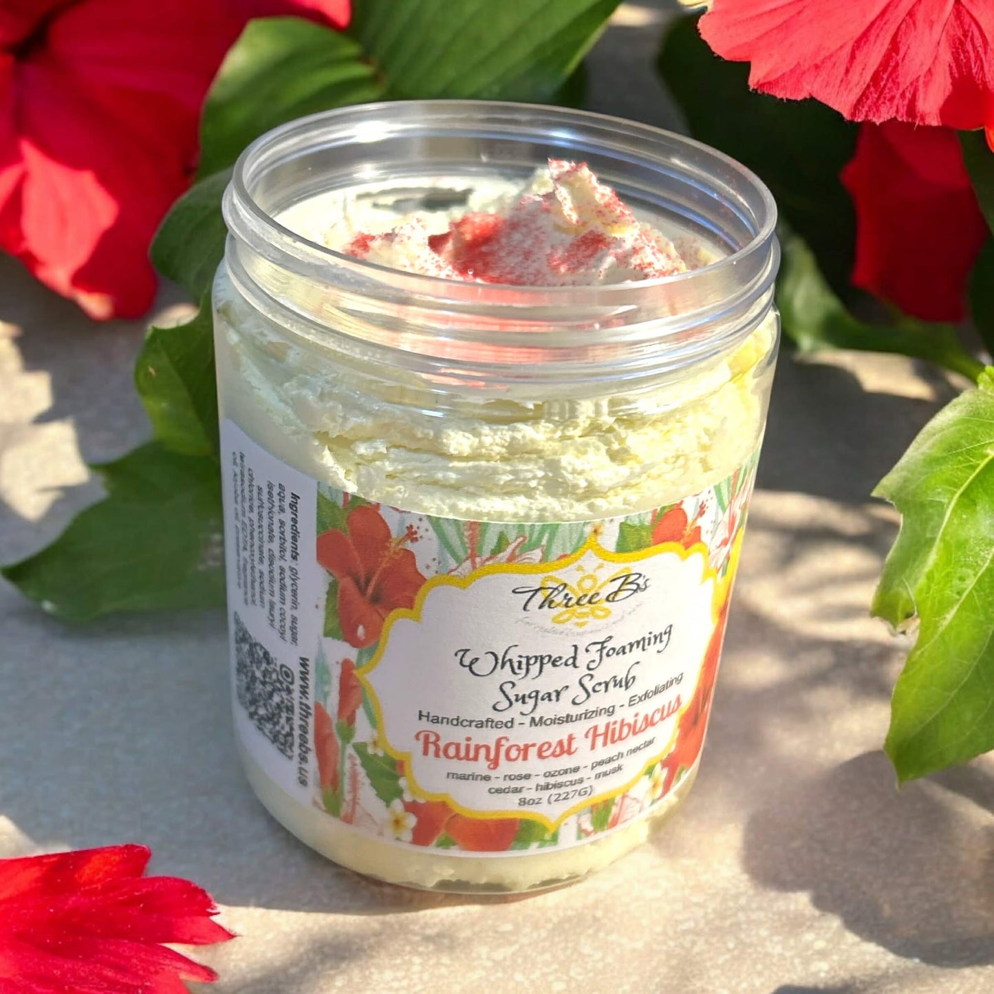 Rainforest Hibiscus - Whipped Foaming Sugar Scrub