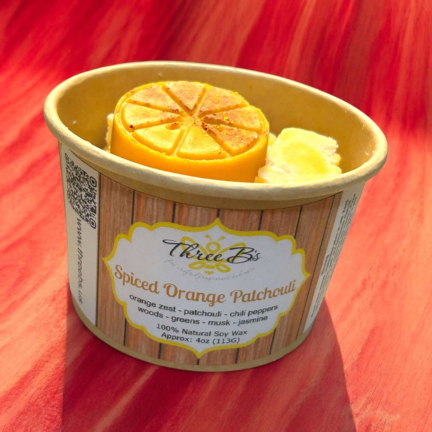 Spiced Orange Patchouli - Soy Wax Melt Tub