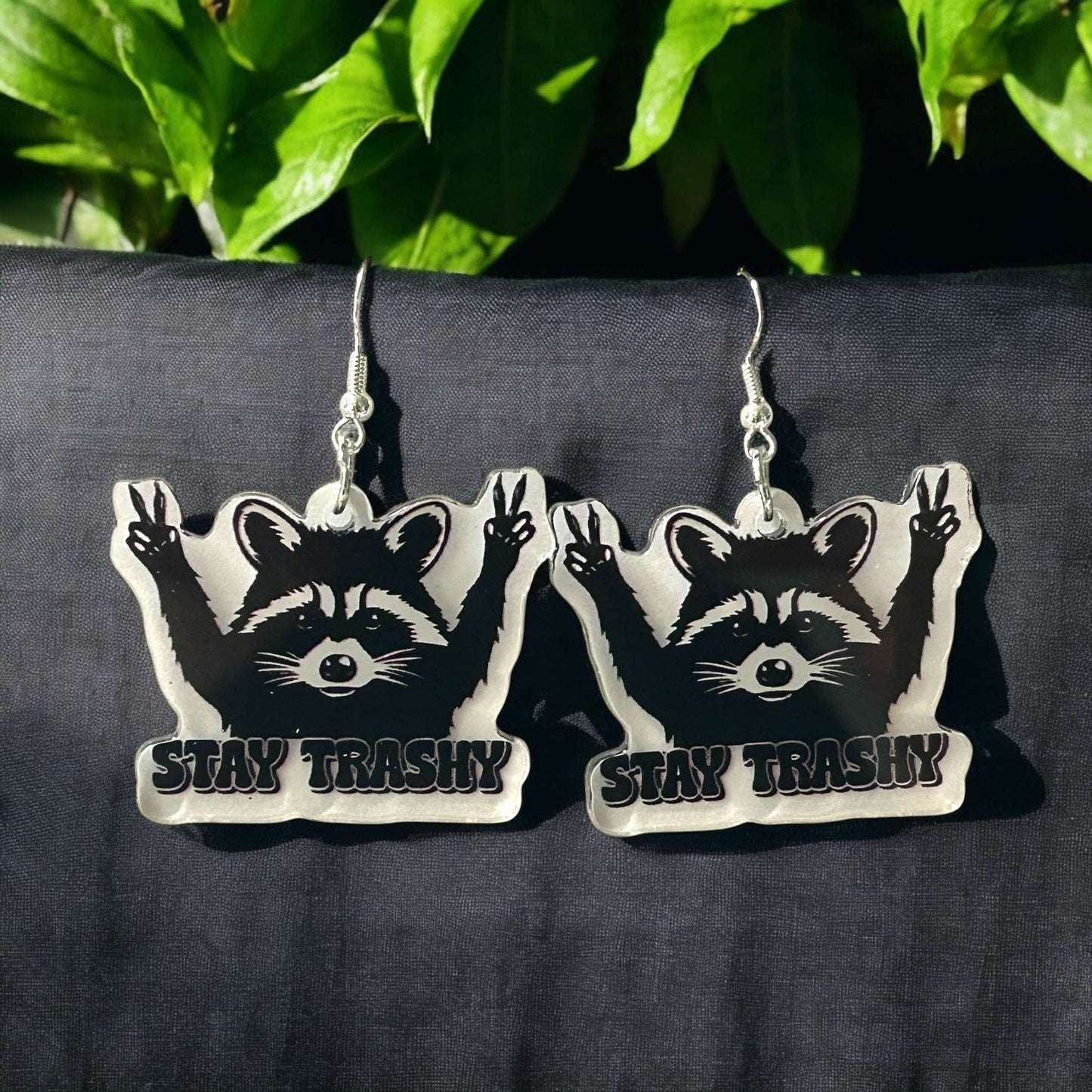 Stay Trashy - Novelty Earring