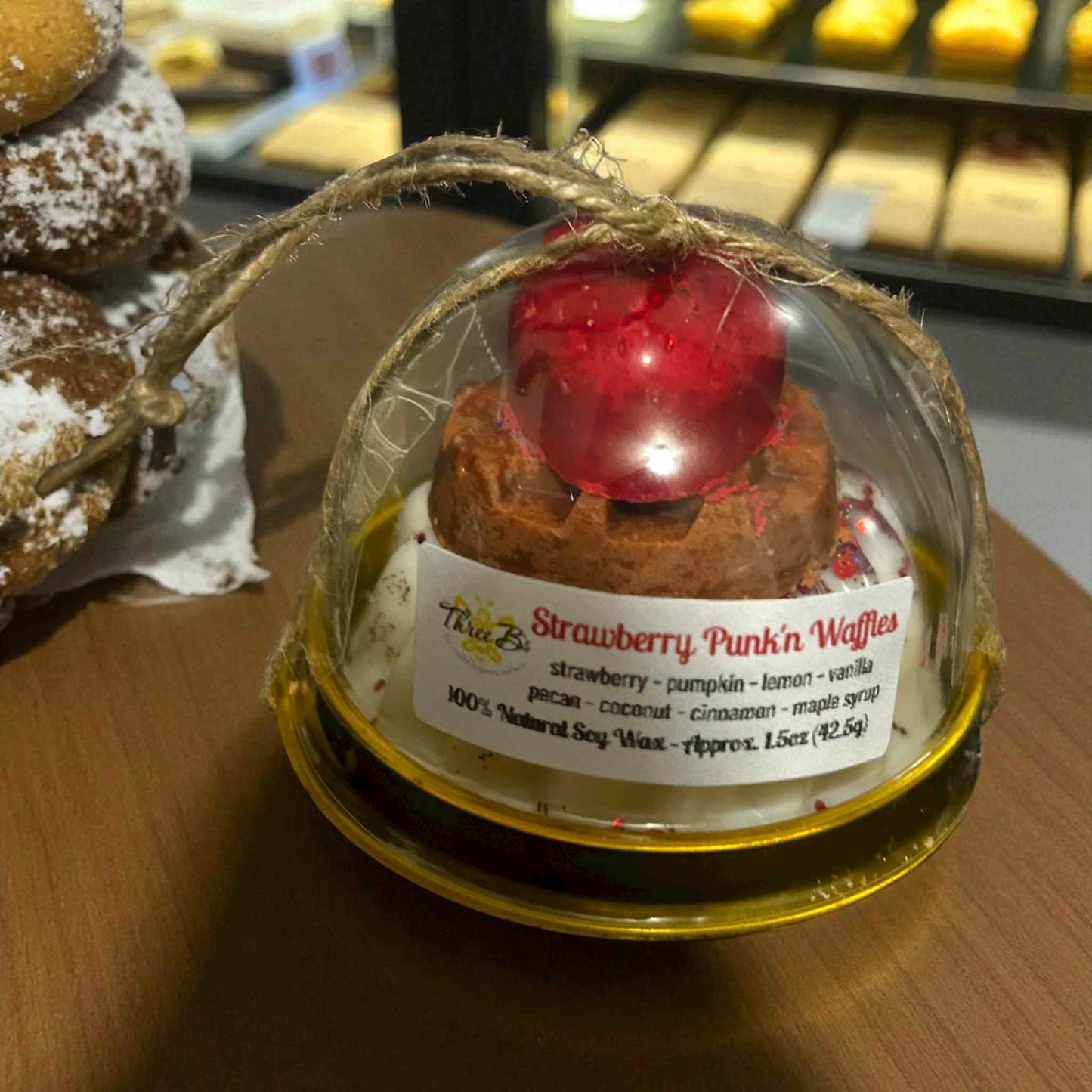 Wax Dome - Strawberry Punk'n Waffles