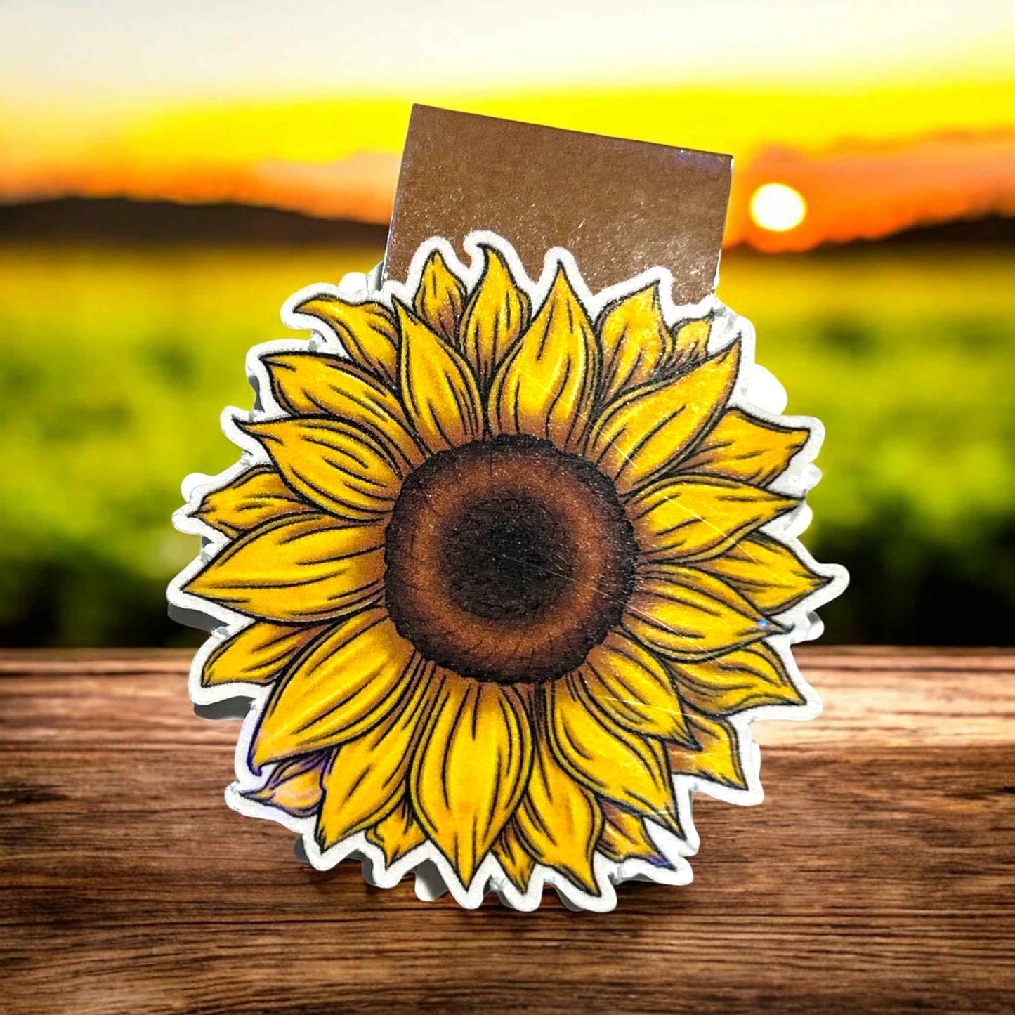 Magnetic Bookmark - Sunflower Yellow