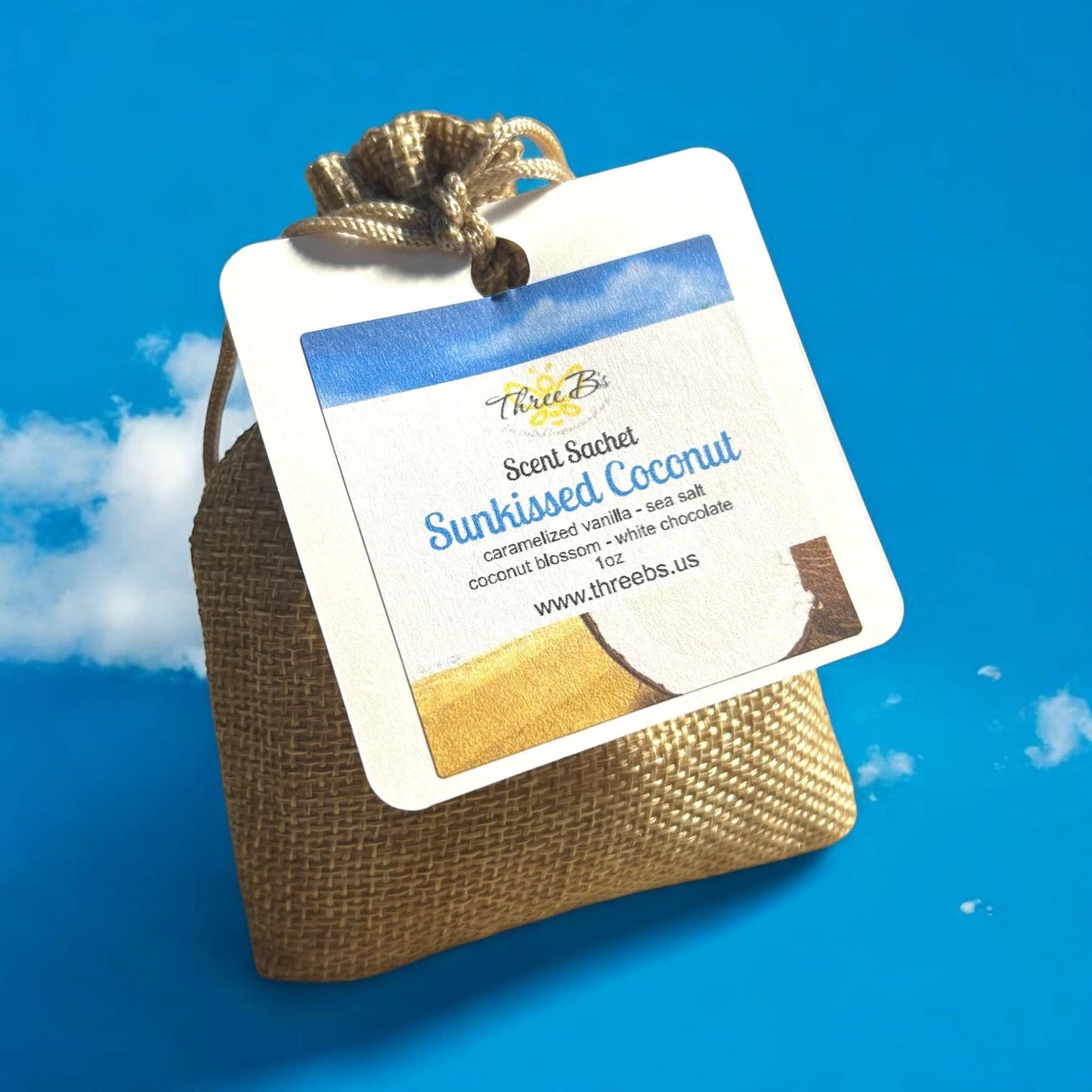Sunkissed Coconut - Scent Sachet