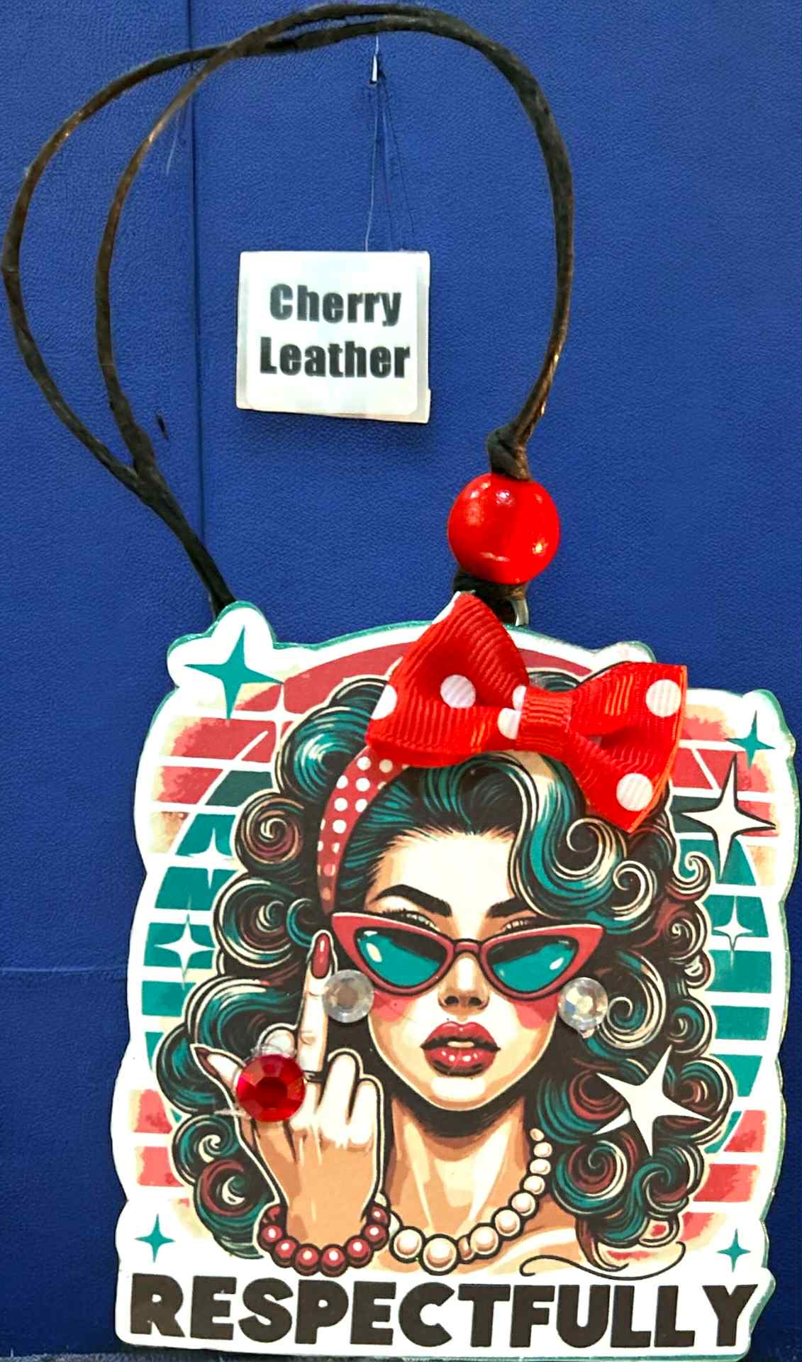 Cherry Leather - Car Freshie