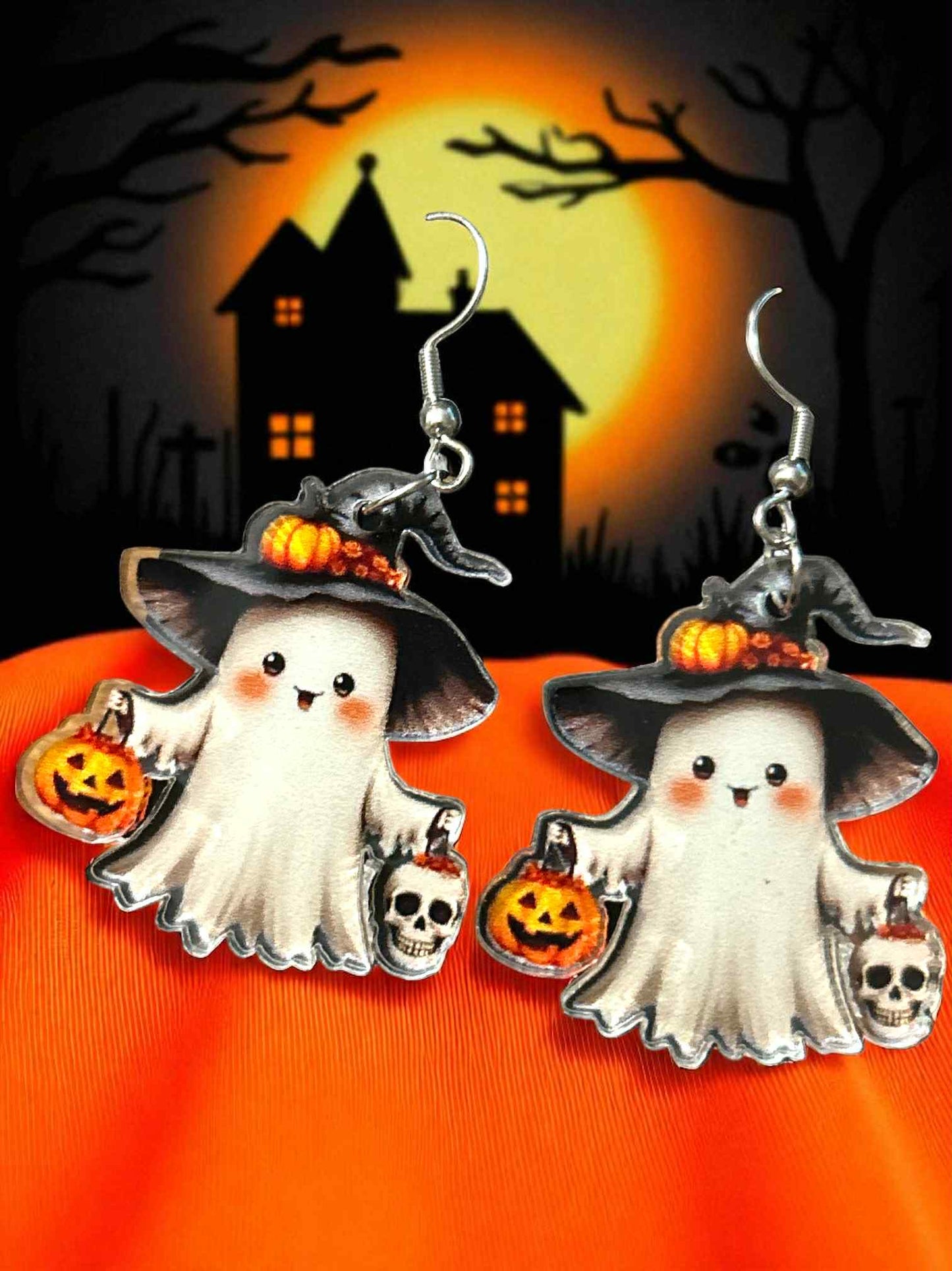 Witch Ghost - Novelty Earring