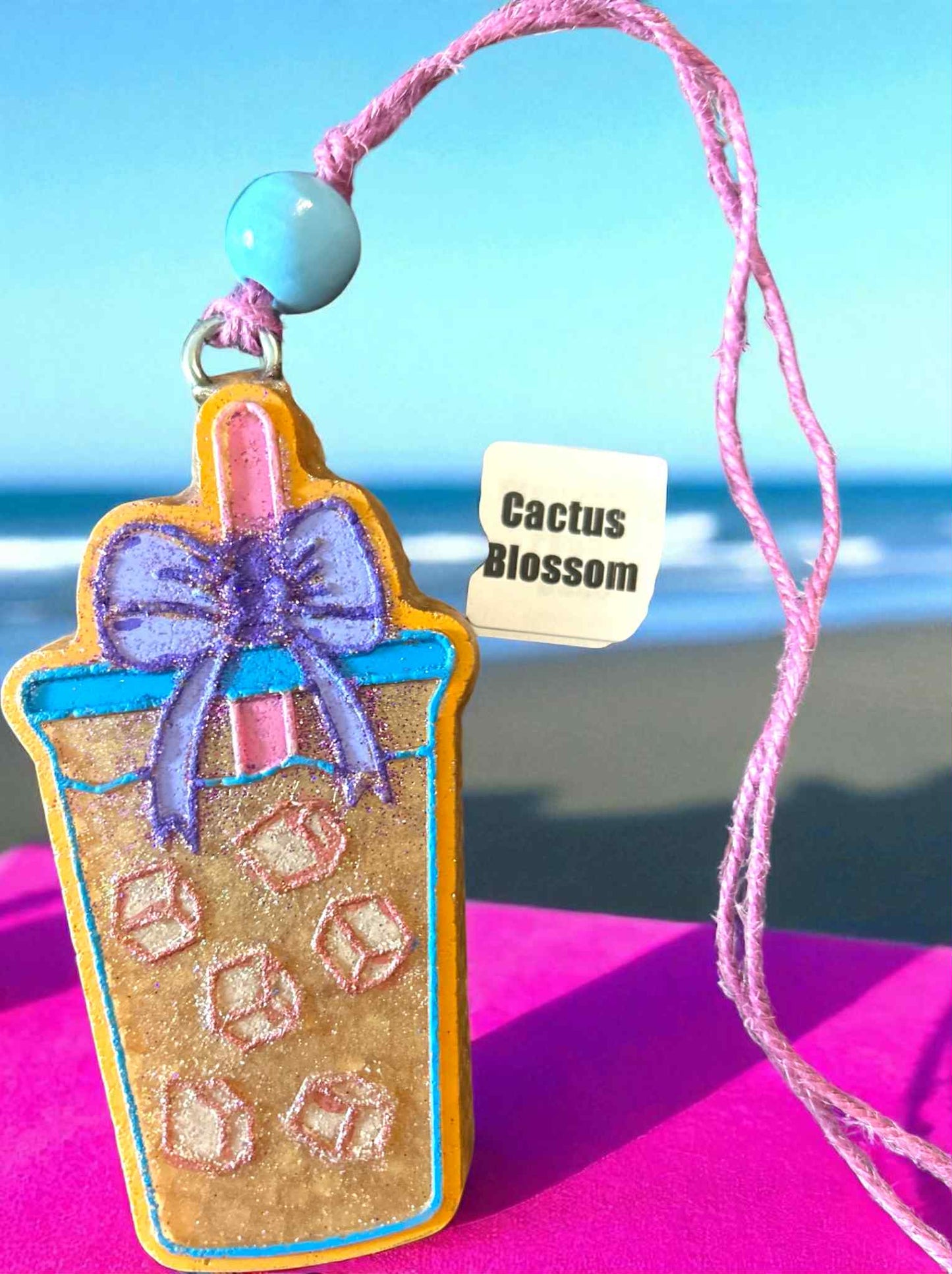 Cactus Blossom - Car Freshie