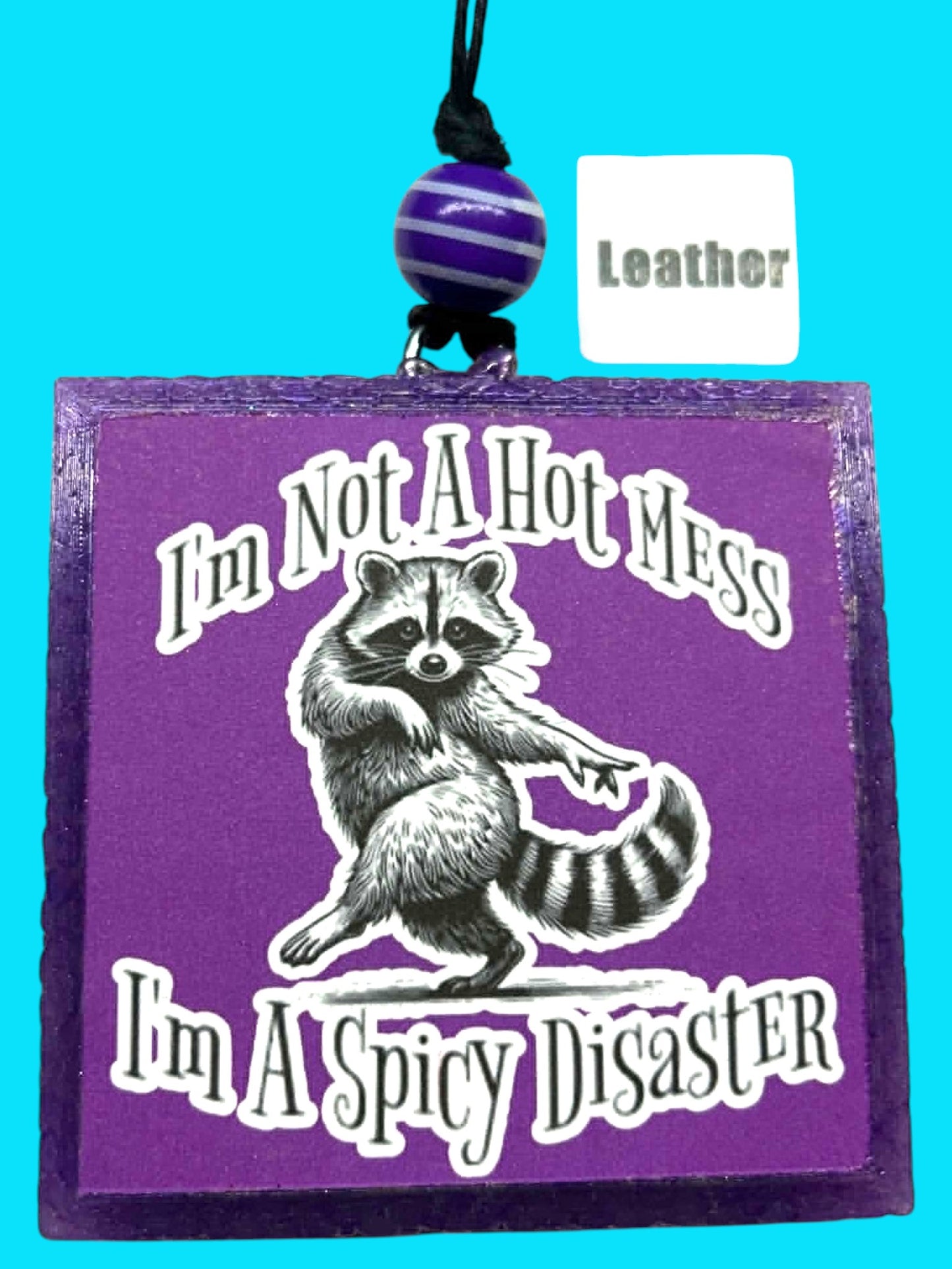Leather - Car Freshie