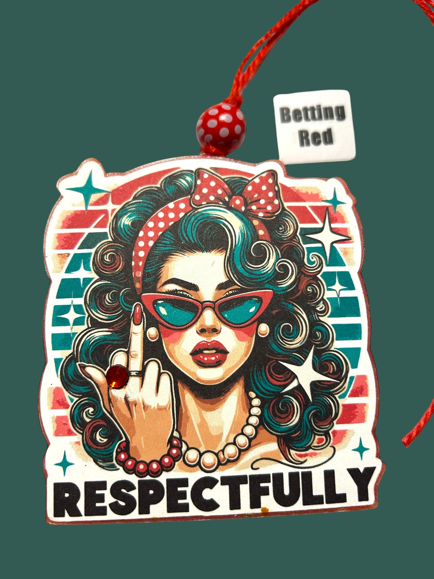 Betting Red - Car Freshie