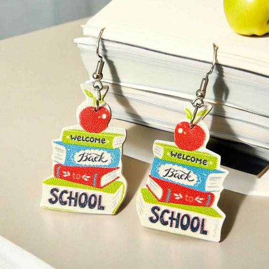 Book Stack - Novelty Earring