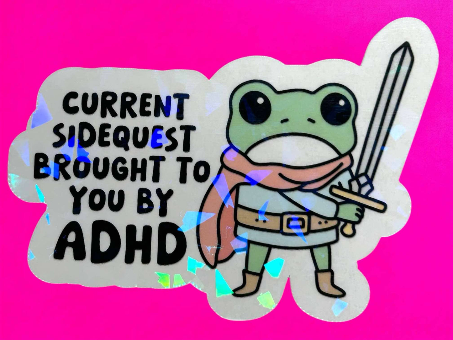 Sticker - Sidequest ADHD