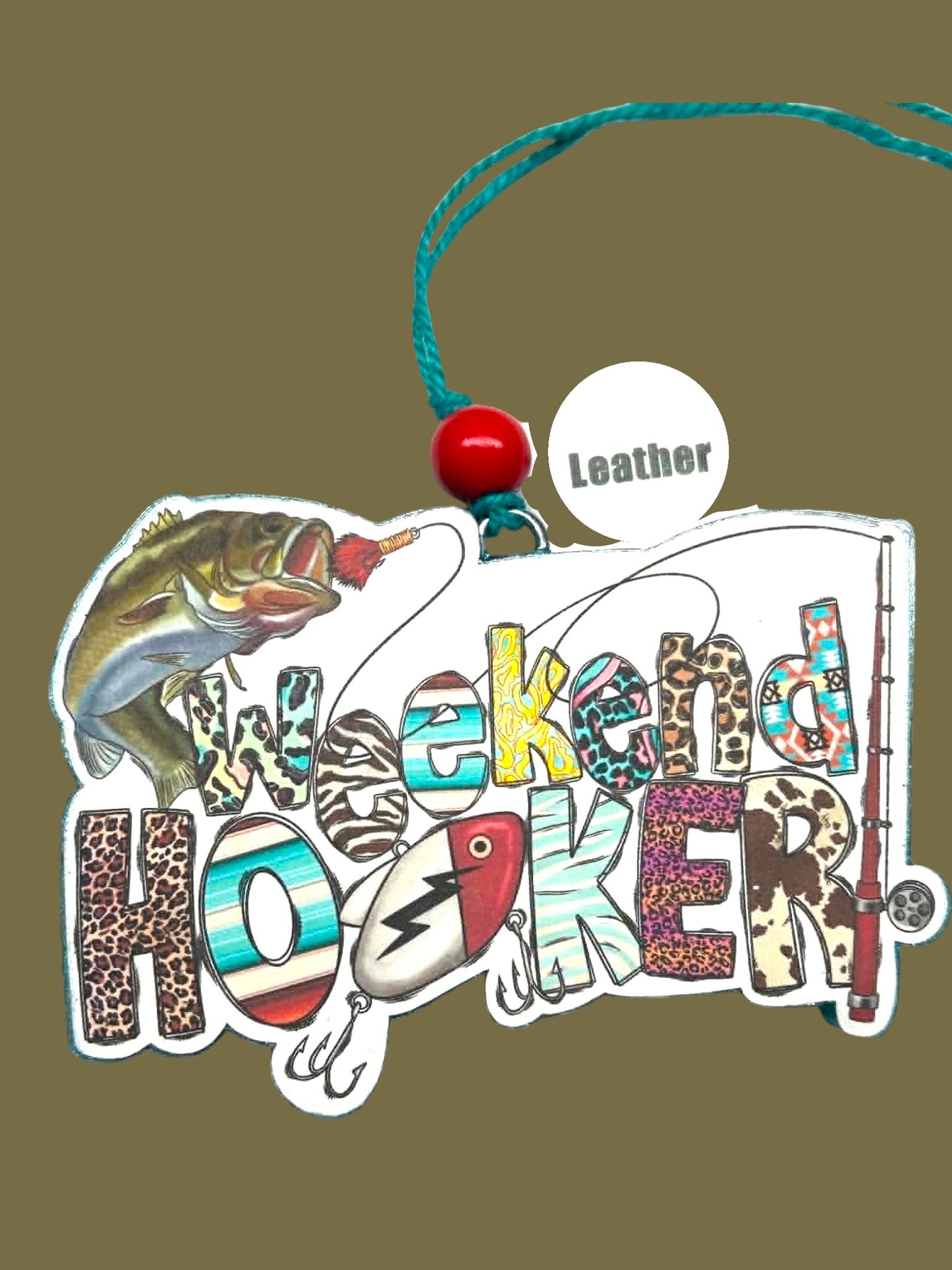 Leather - Car Freshie