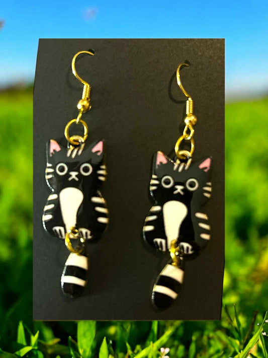 Black Cat - Novelty Earring