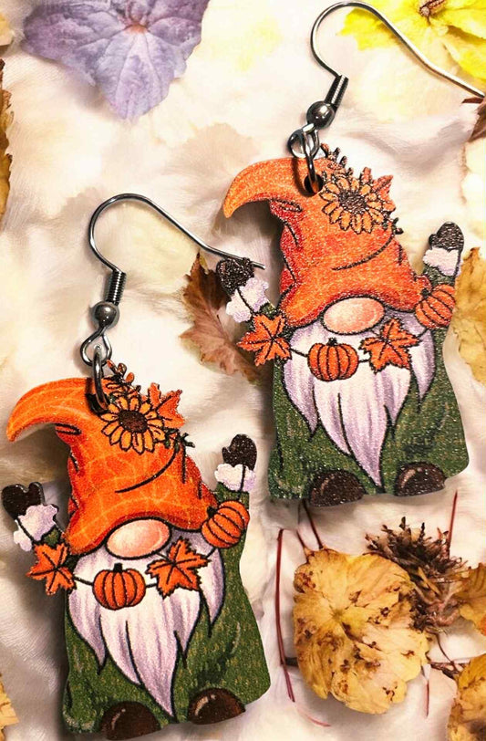 Fall Gnome - Novelty Earring