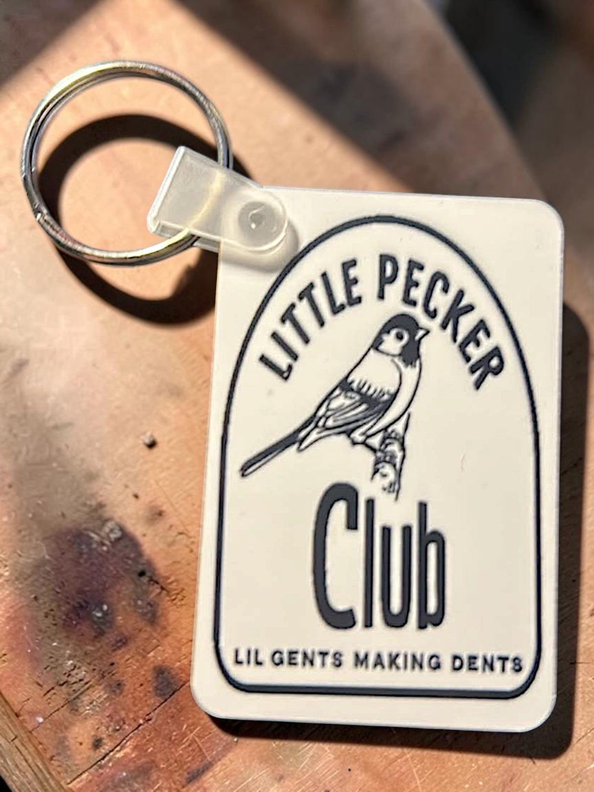 Printed Keychain - Little Pecker Club