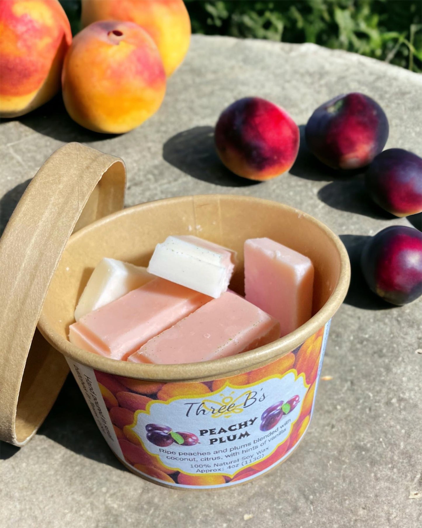 Peachy Plum - Soy Wax Melt Tub