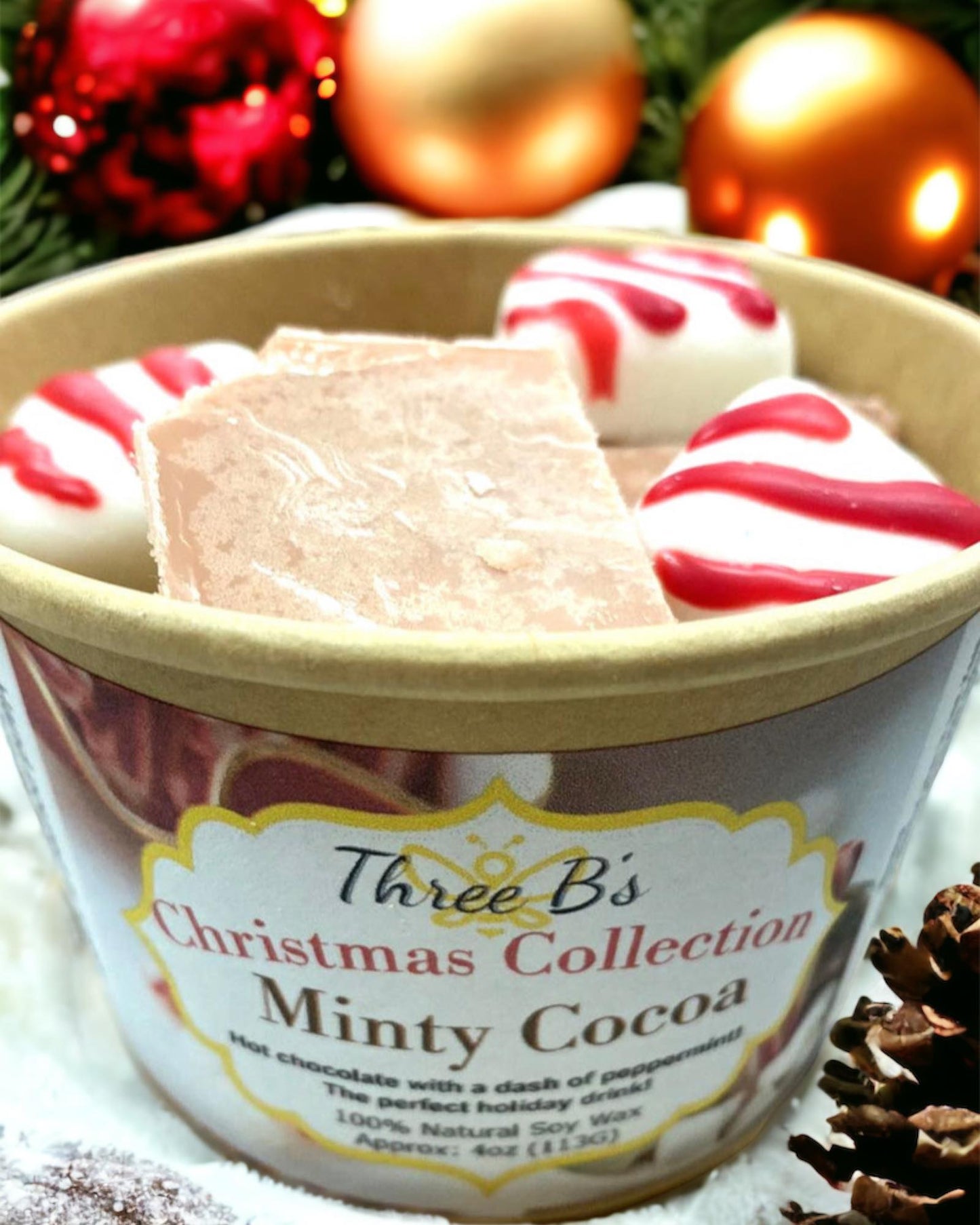 Minty Cocoa - Soy Wax Melt Tub