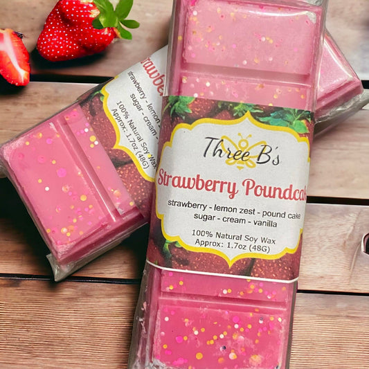 Strawberry Poundcake - Wax Melt Bar