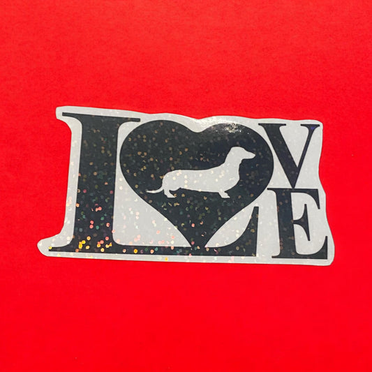 Sticker - Love Dachshund