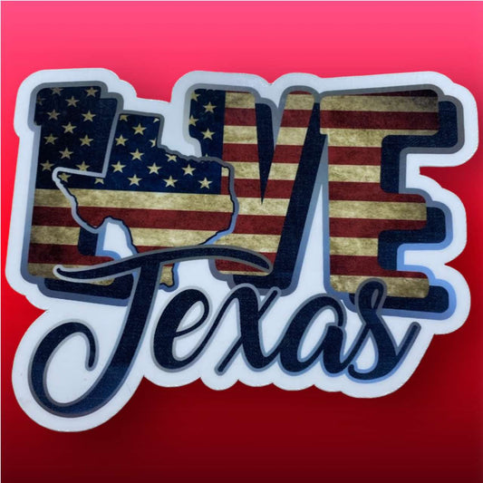 Sticker - Love Texas